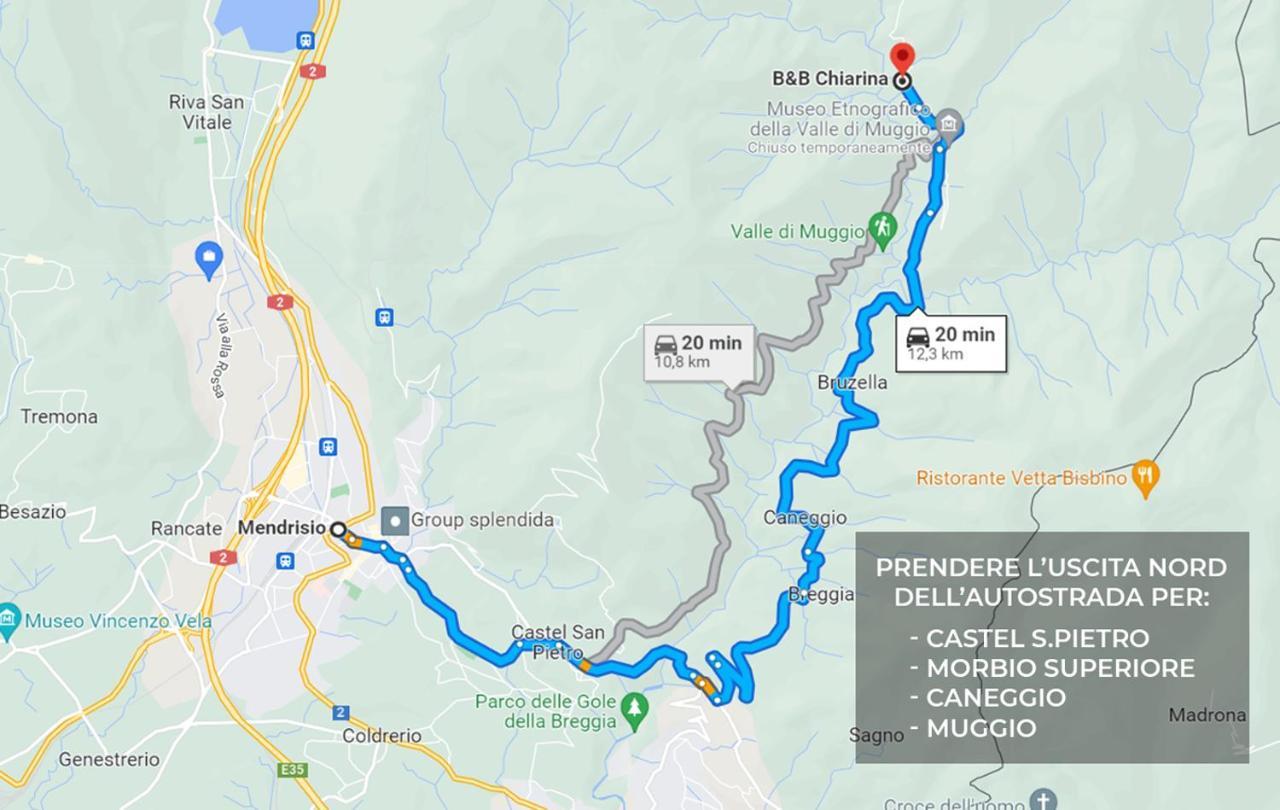 Bed And Breakfast Chiarina Mendrisio Exterior foto